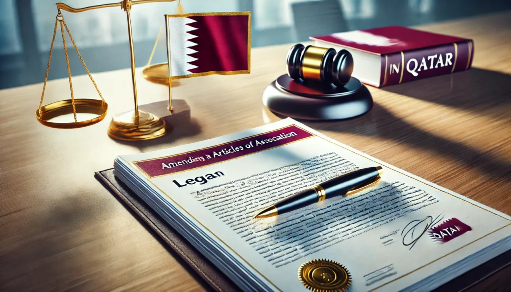 تعديل عقد التأسيس شركة في قطر وموذج قرار الشركاء