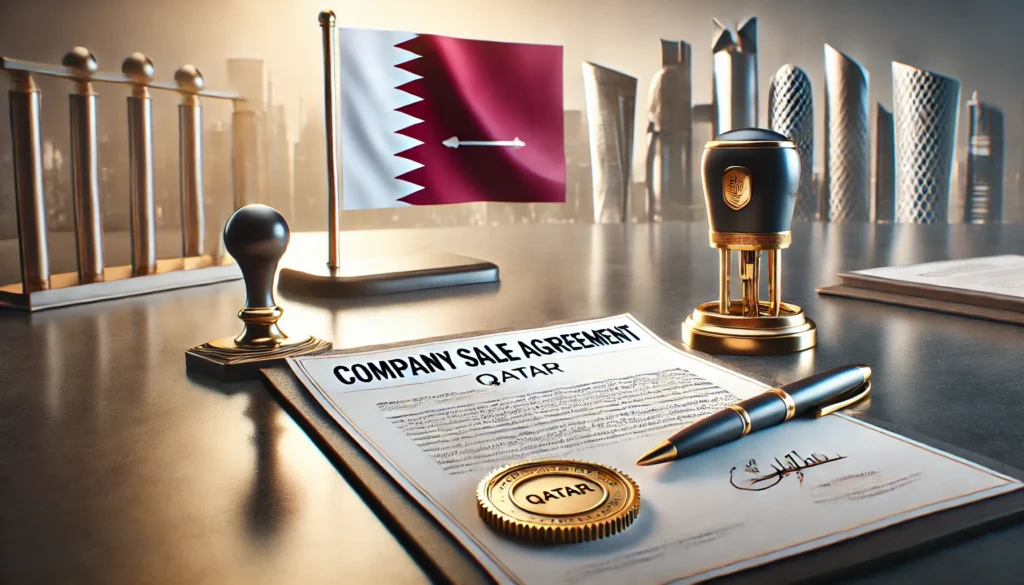 نموذج عقد بيع شركة قطر