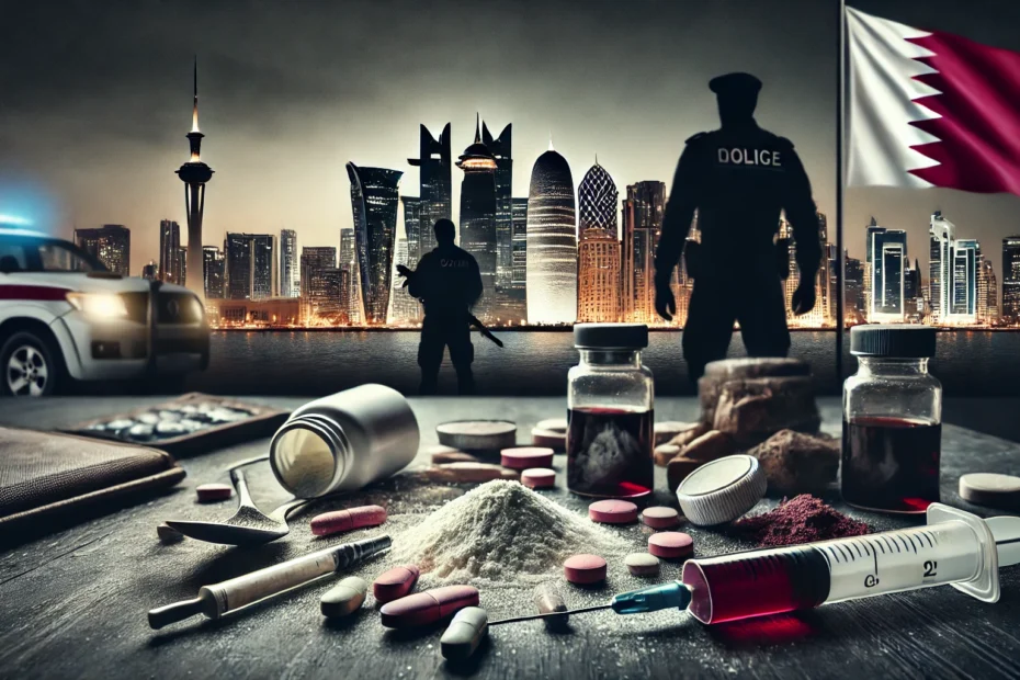 أنواع جرائم المخدرات في قطر