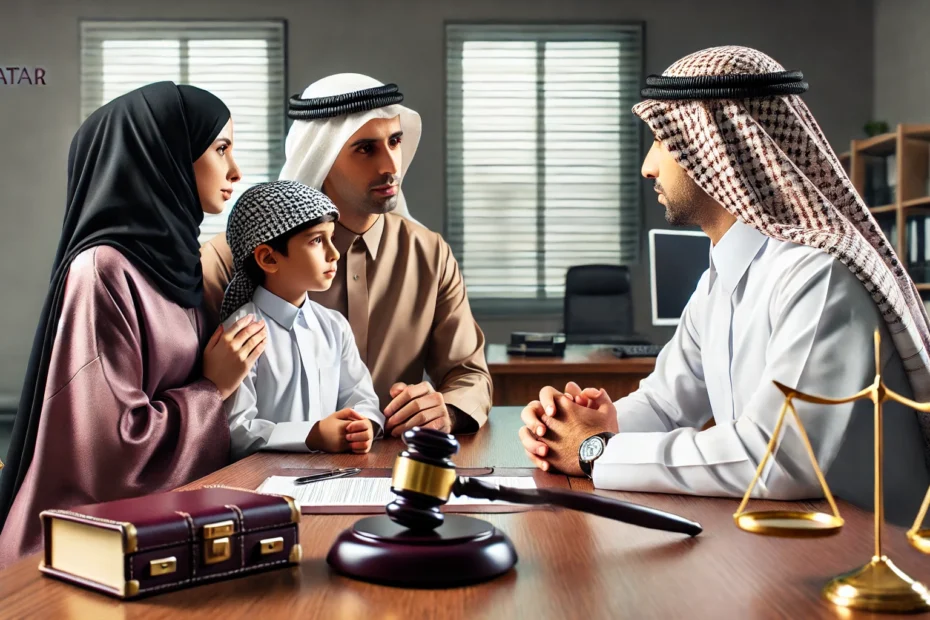 حضانة الأطفال بعد الطلاق في قطر