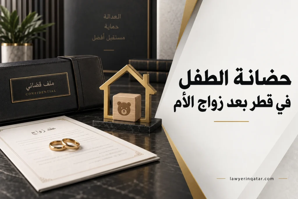 قانون حضانة الطفل في حالة زواج الأم في قطر