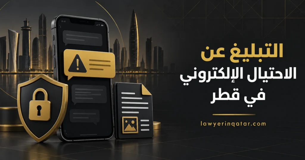 التبليغ عن الاحتيال الإلكتروني في قطر