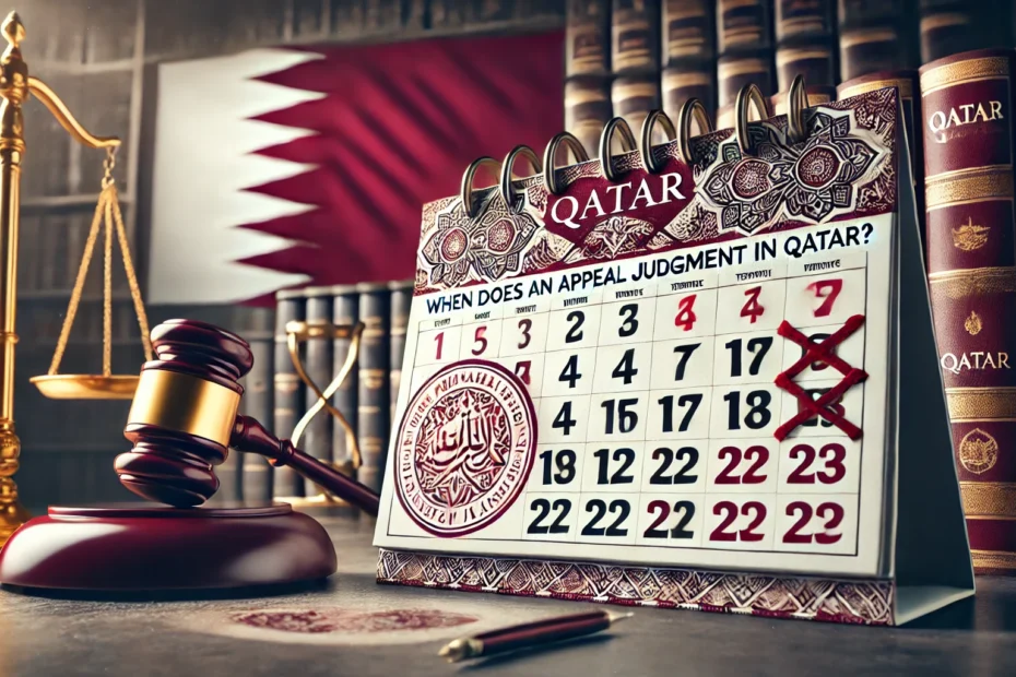 متى يسقط حكم الاستئناف في قطر؟