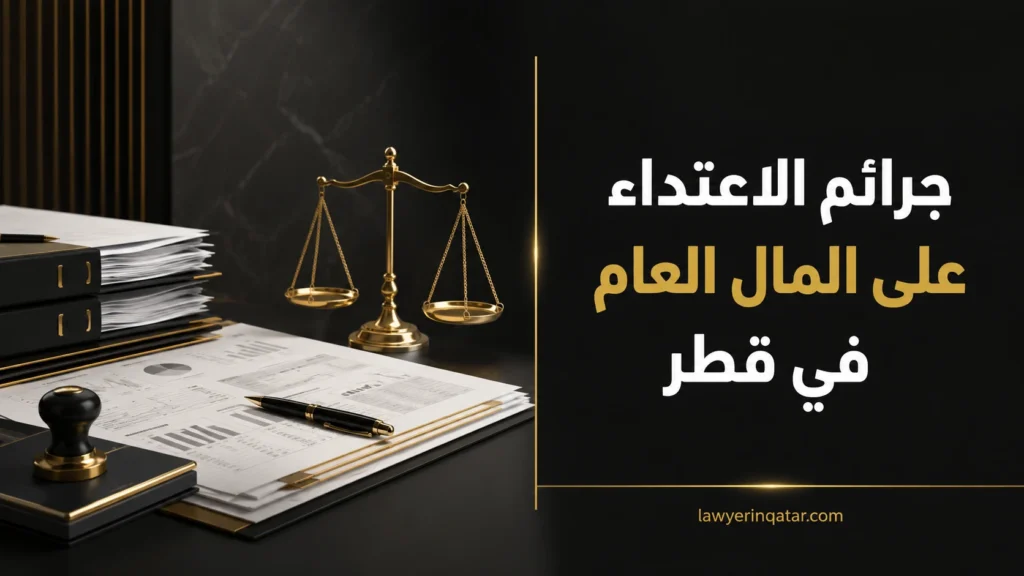 جرائم الاعتداء على المال العام في قطر والعقوبات المقررة
