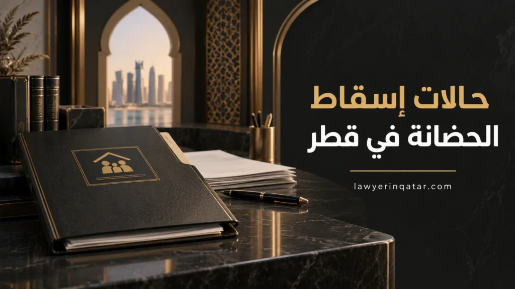 حالات إسقاط الحضانة في قطر: الأسباب والإجراءات القانونية
