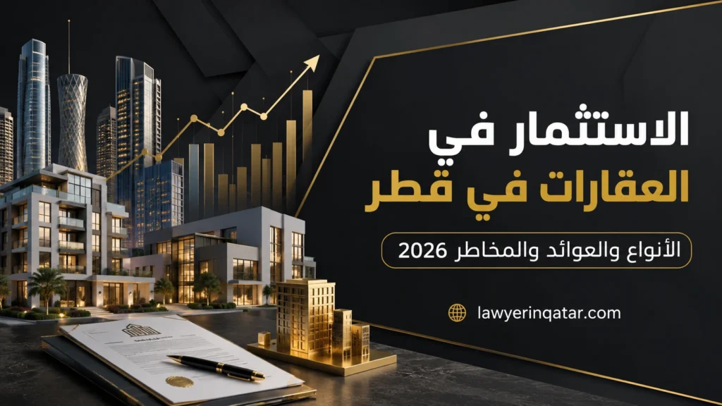 الاستثمار في العقارات في قطر: الأنواع والعوائد والمخاطر 2026