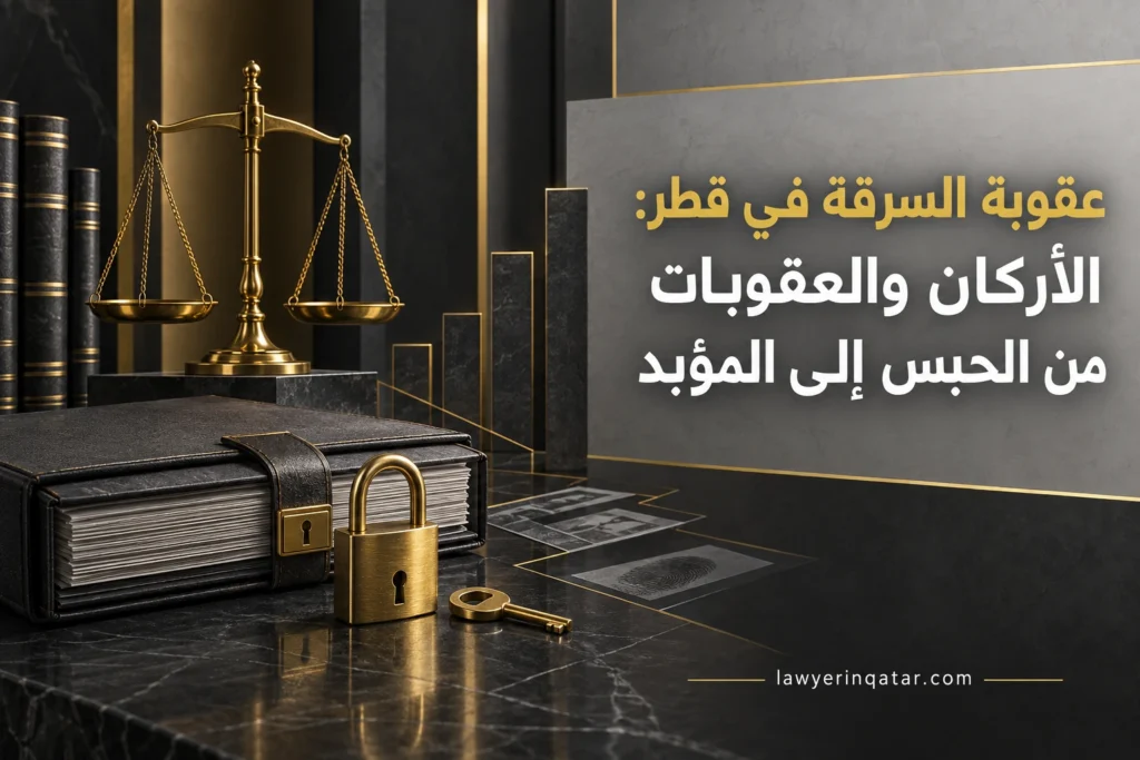 عقوبة السرقة في قطر الأركان والعقوبات من الحبس إلى المؤبد