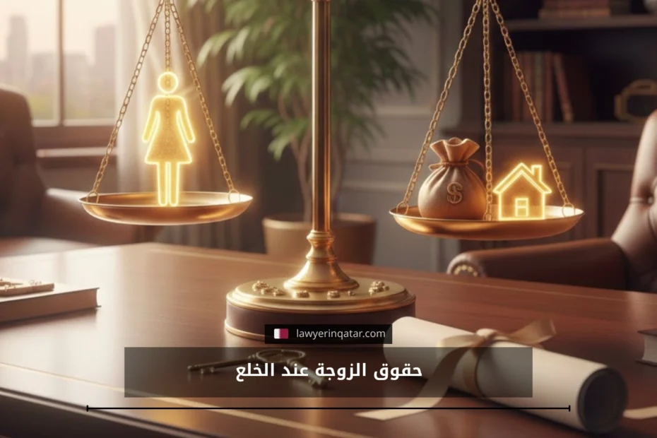 حقوق الزوجة عند الخلع في قطر وحقوق الأطفال