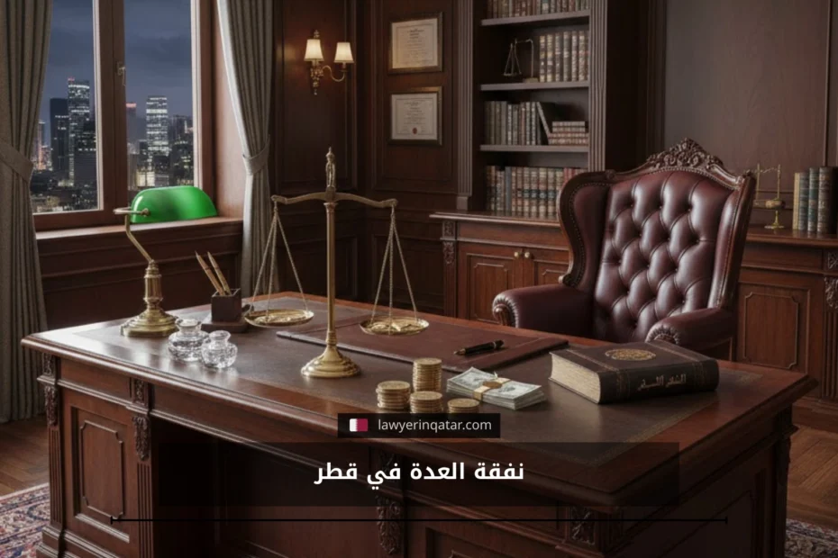 نفقة العدة في قطر وشروطها ومتى تسقط