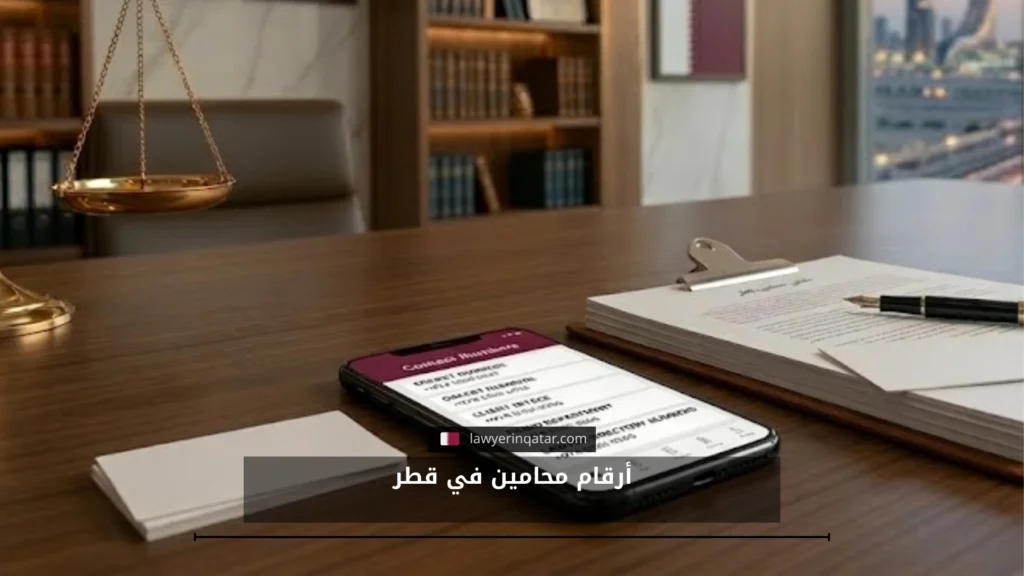 أرقام محامين في قطر: وأفضل طريقة لاختبار محامي مختص