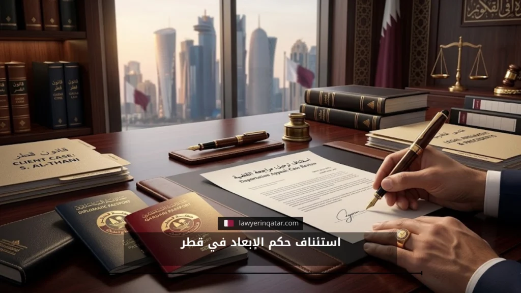 استئناف حكم الإبعاد في قطر 2026 ومتى يكون الحكم قابل للطعن