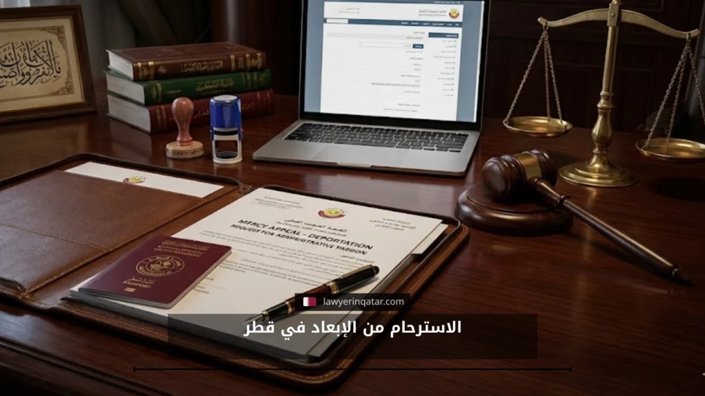 الاسترحام من الإبعاد في قطر شروطه ونموذج استرشادي