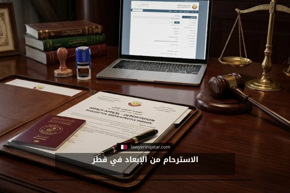 الاسترحام من الإبعاد في قطر شروطه ونموذج استرشادي