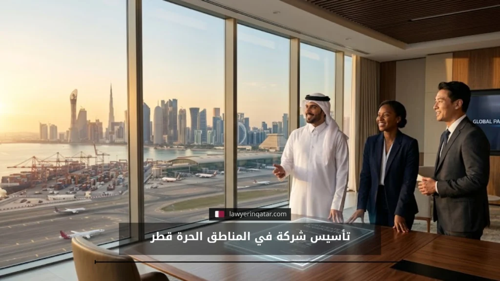 تأسيس شركة في المناطق الرة في قطر دليل محدث شامل من مكتب المحامية فاطمة المعاضيد