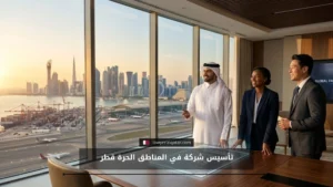 تأسيس شركة في المناطق الرة في قطر دليل محدث شامل من مكتب المحامية فاطمة المعاضيد