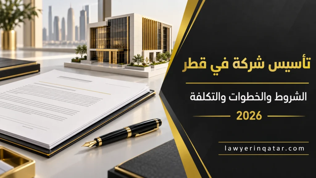 تأسيس شركة في قطر: الشروط والخطوات والتكلفة لعام 2026.