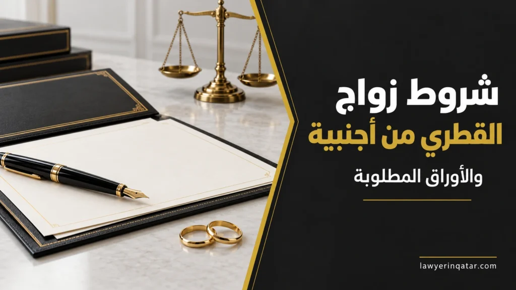 شروط زواج القطري من أجنبية والأوراق المطلوبة لتقديم طلب الزواج