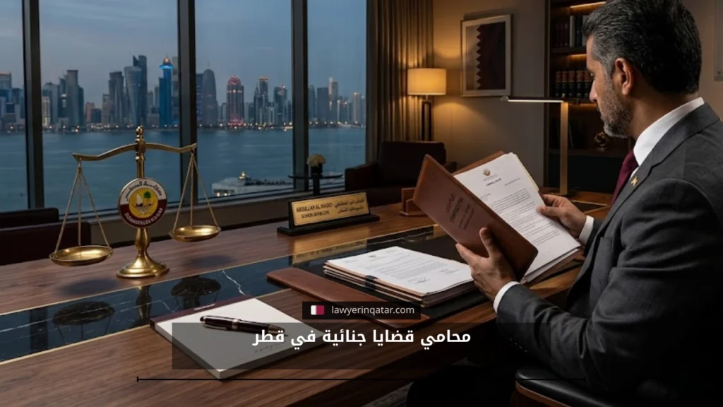 محامي قضايا جنائية في قطر لمختلف القضايا الجنائية