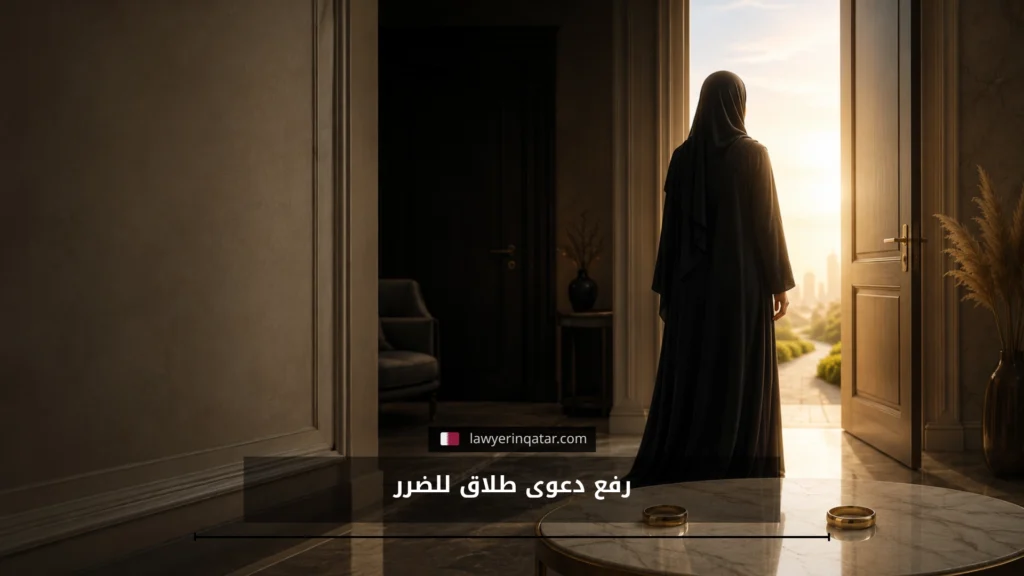 رفع دعوى طلاق للضرر في قطر الخطوات والإجراءات