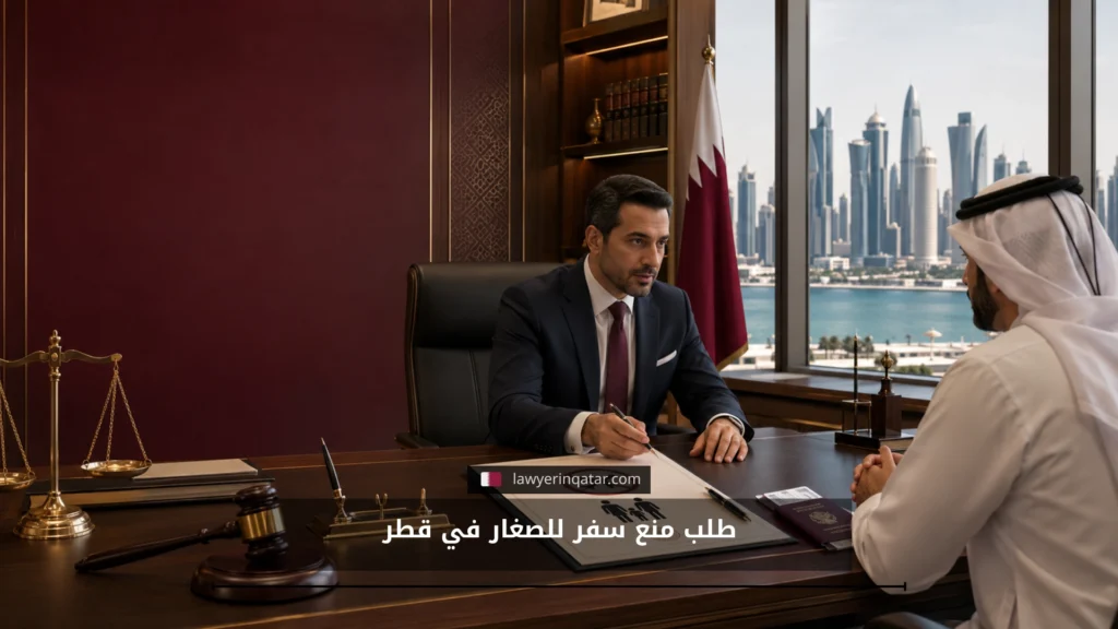 طلب منع سفر للصغار في قطر