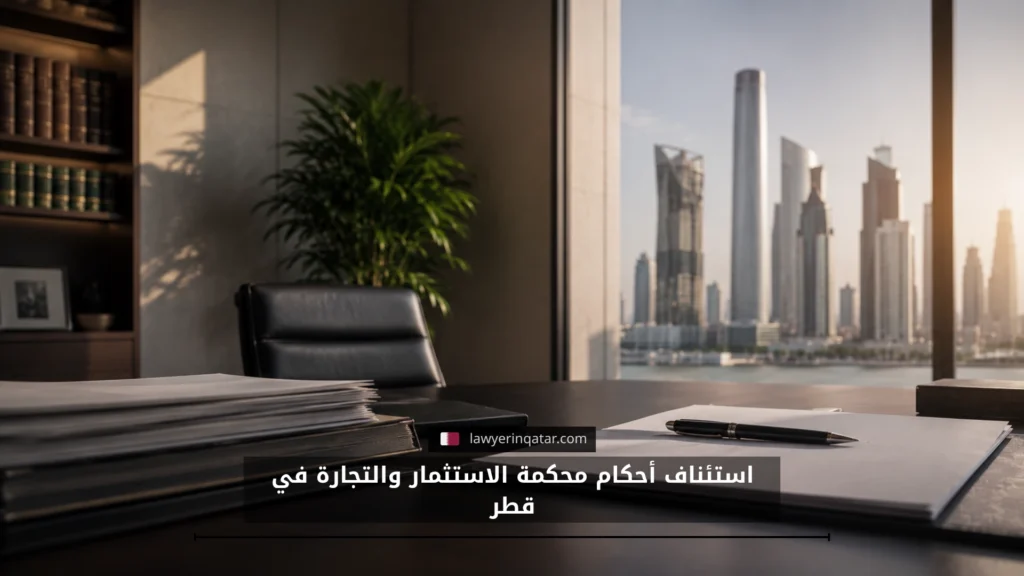 استئناف أحكام محكمة الاستثمار والتجارة في قطر 2026