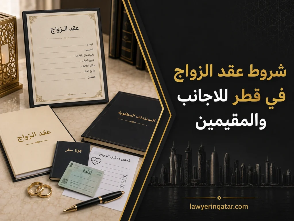 شروط عقد الزواج في قطر للاجانب والمقيمين