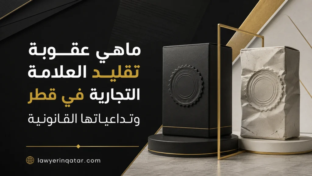 عقوبة تقليد العلامة التجارية في قطر وتداعياتها القانونية