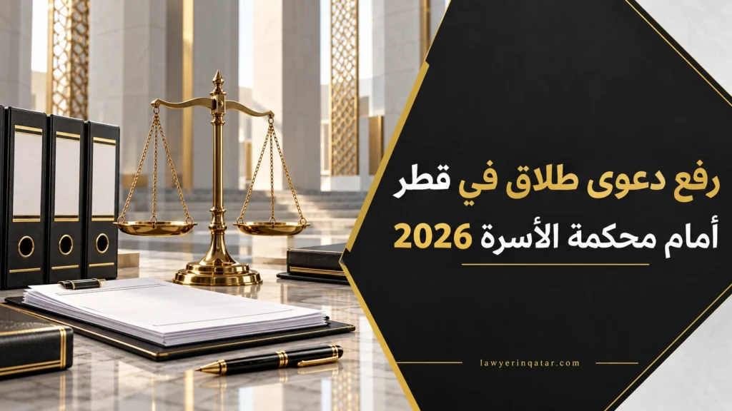 رفع دعوى طلاق في قطر أمام محكمة الأسرة 2026